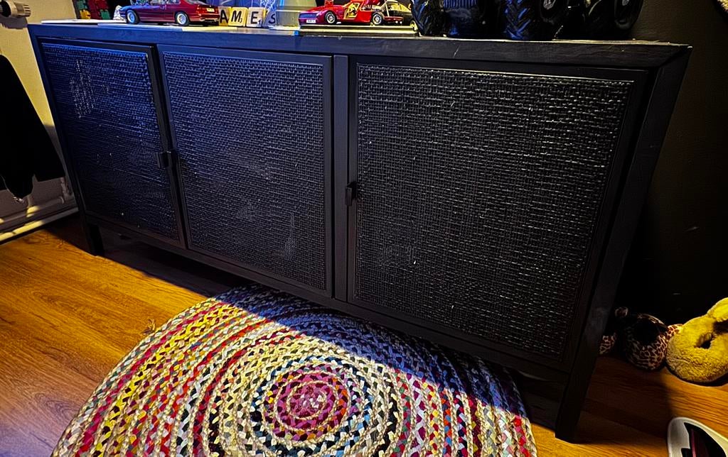 Dressoir/kledingkast rotan. Karwei., Ophalen, Zo goed als nieuw, 25 tot 50 cm, 100 tot 150 cm