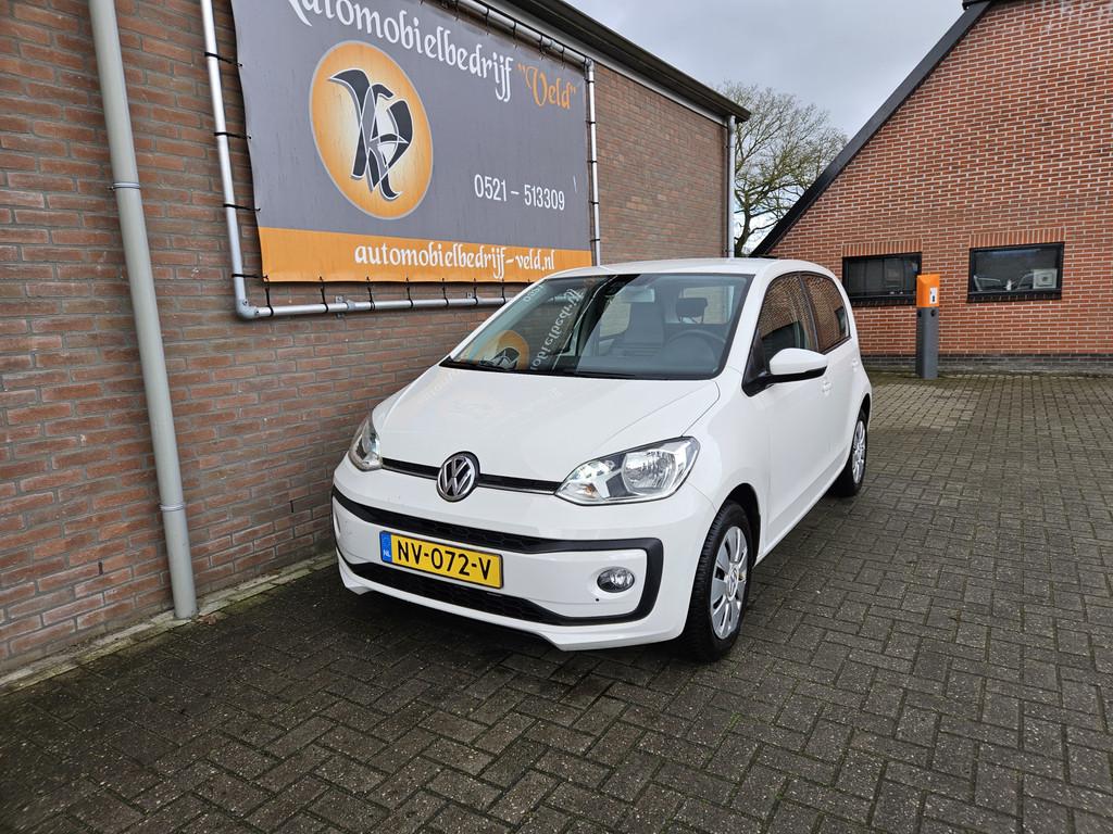 Volkswagen up! 1.0 EcoFuel move up! (AARDGAS) (bj 2017), Auto's, Voorwielaandrijving, Stof, CNG (Aardgas), 4 stoelen