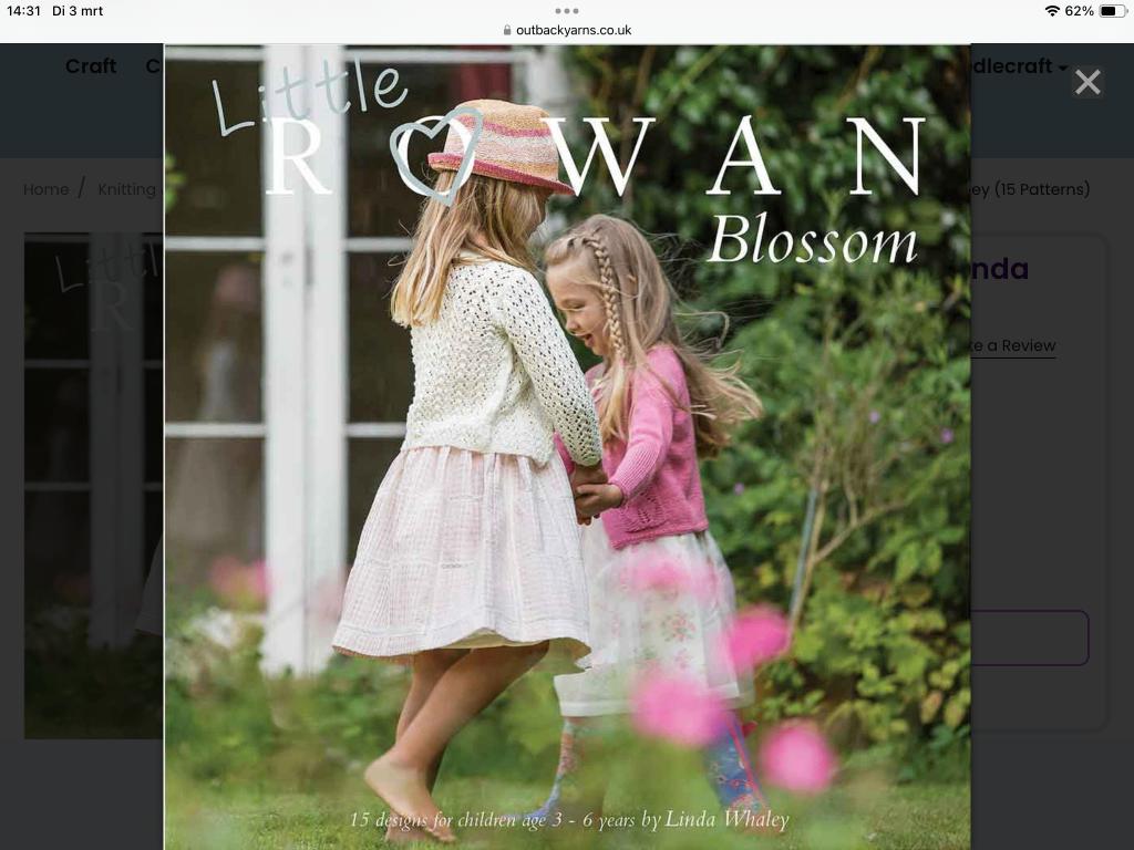 Breiboek Rowan Blossom, Gelezen, Verzenden, Mode algemeen, Linda Whaley