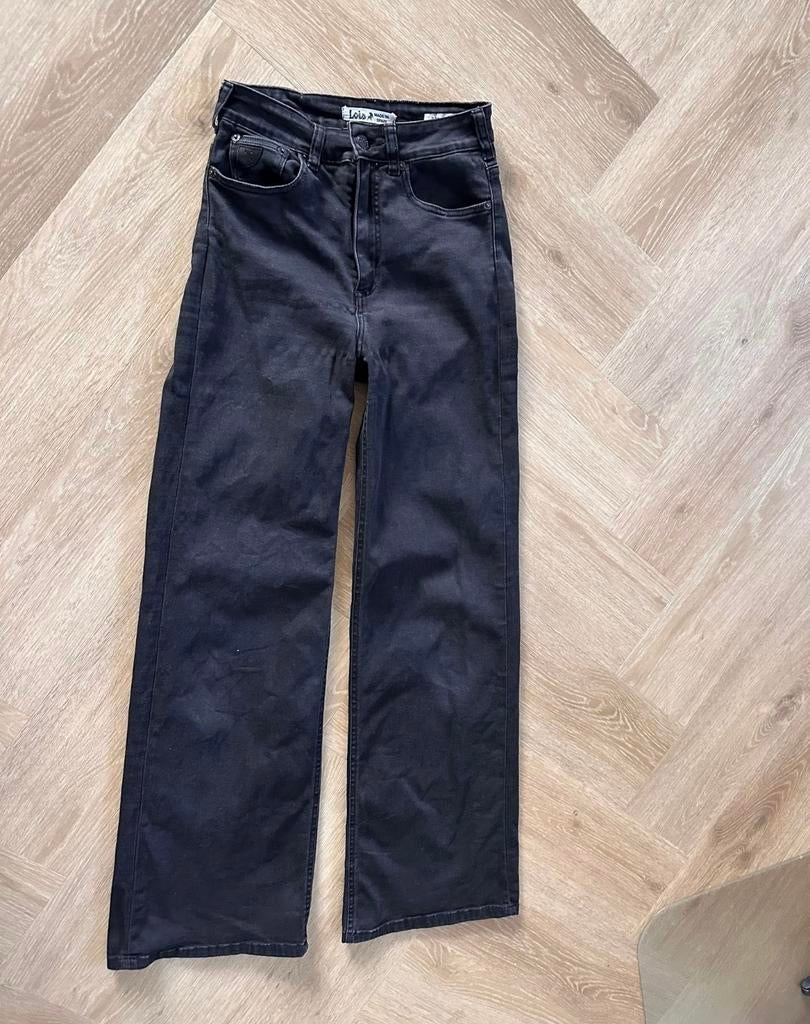 LOIS wide leg jeans ( palazzo ) zwart, Ophalen of Verzenden, Zo goed als nieuw, Zwart, W27 (confectie 34) of kleiner