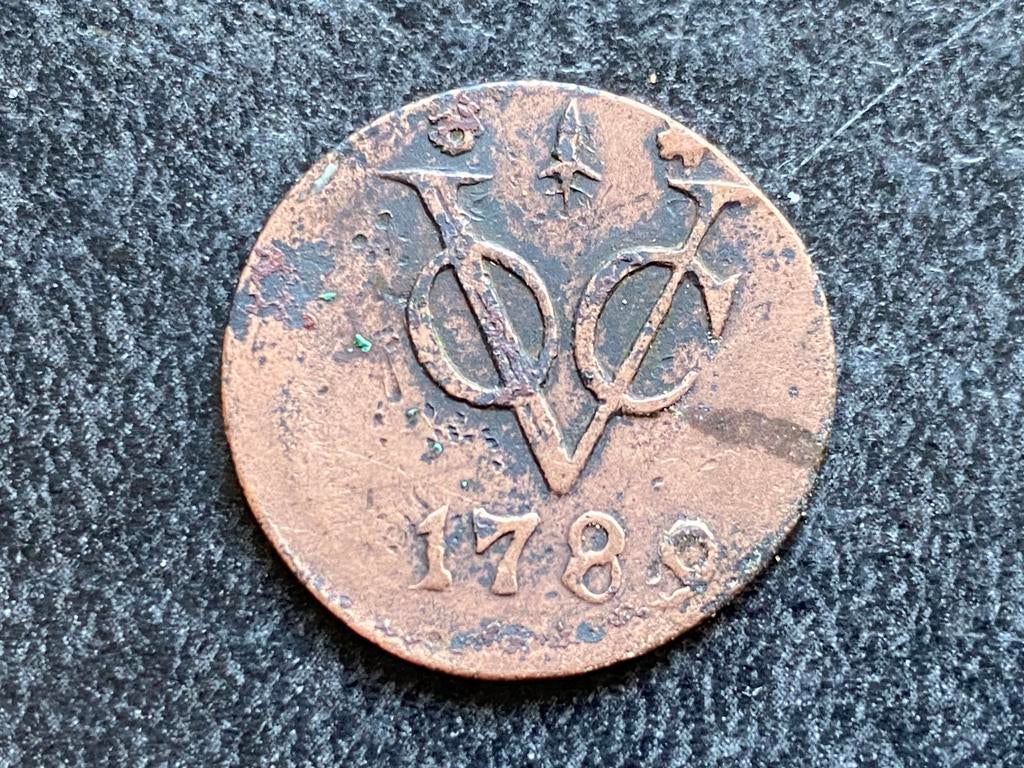VOC Duit Gelderland 1789., Ophalen of Verzenden, Vóór koninkrijk, Overige waardes, Losse munt