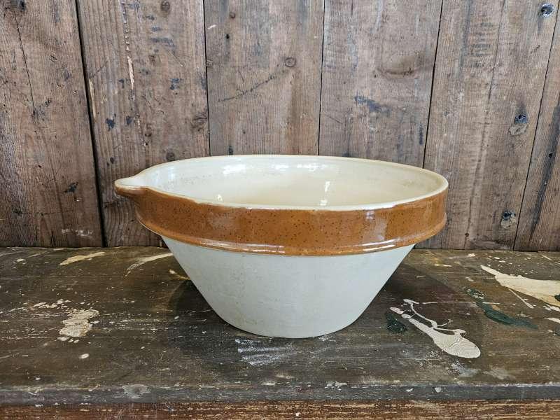 oude franse gres schaal ``WOONWINKEL RUSTIEK``, Ophalen of Verzenden