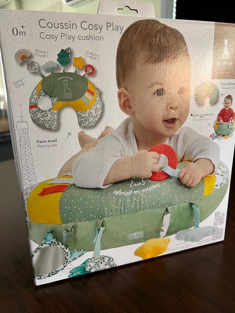Sophie de Giraf Cosy Play kussen, Ophalen of Verzenden, Zo goed als nieuw