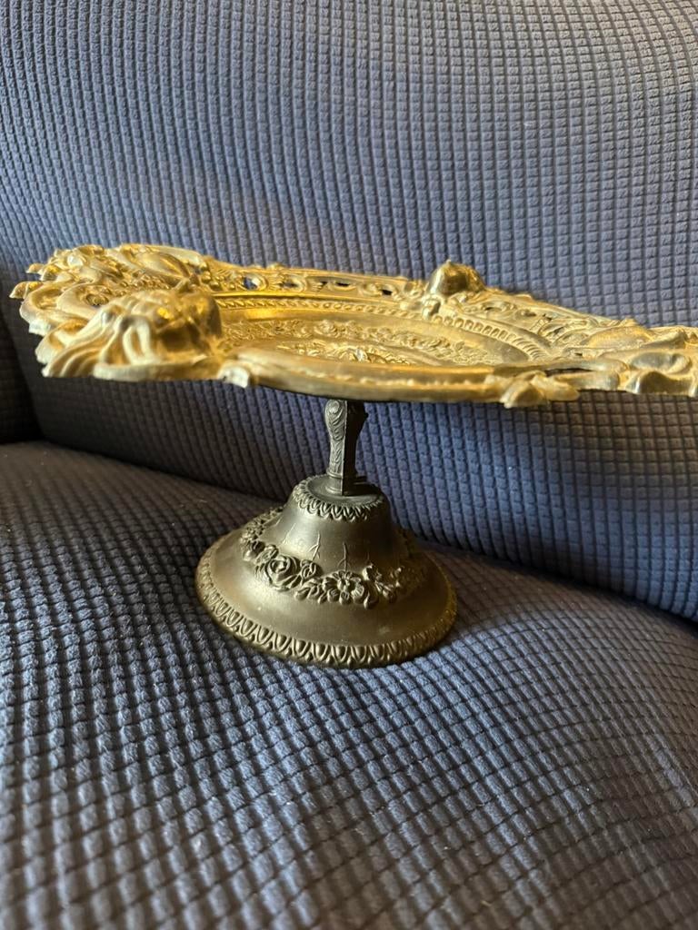 Antiek/ Vintage Bronsen “ fruitschaal”, Antiek en Kunst, Antiek | Koper en Brons, Ophalen, Brons