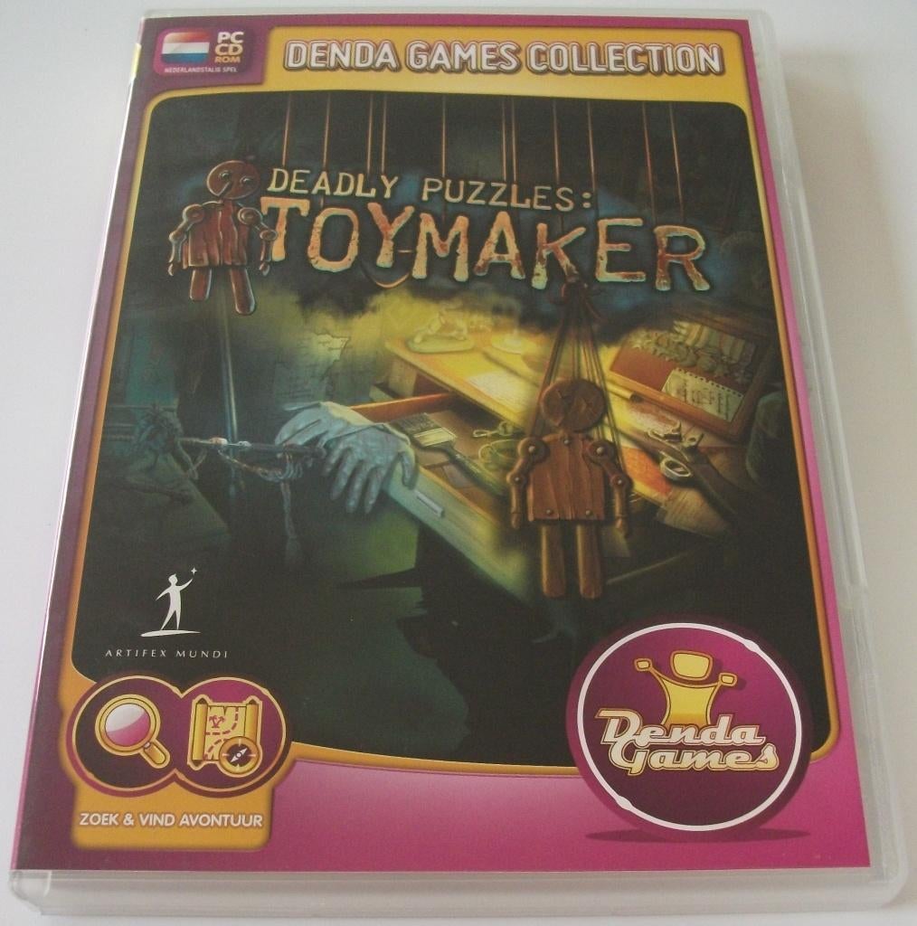 PC Game *** DEADLY PUZZLES *** Toymaker, Spelcomputers en Games, Games | Pc, Puzzel en Educatief, 1 speler, Ophalen of Verzenden