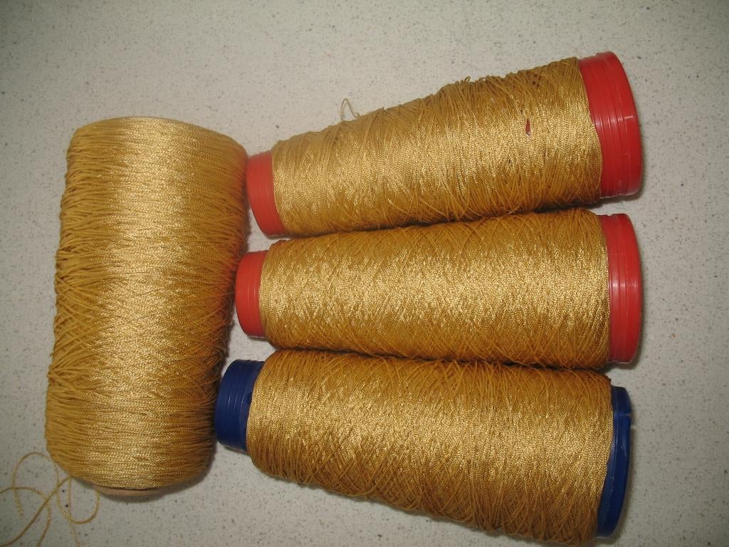 Galon Garen Glanzend Geelgoud Mooi en Apart, Ophalen, Nieuw, Overige typen