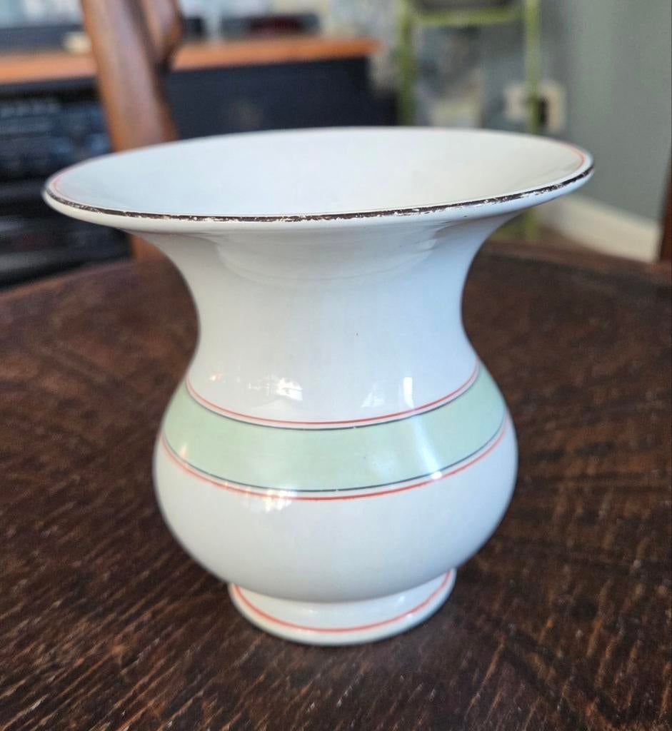 Kwispedoor van porselein,  antiek, Ophalen of Verzenden