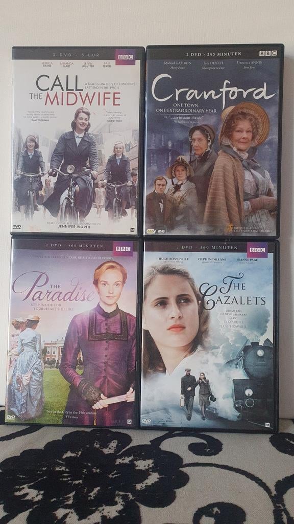 BBC Drama DVD Boxset: Call the Midwife, Cranford, enz. Setpr, Gebruikt, Boxset, Drama, Ophalen of Verzenden