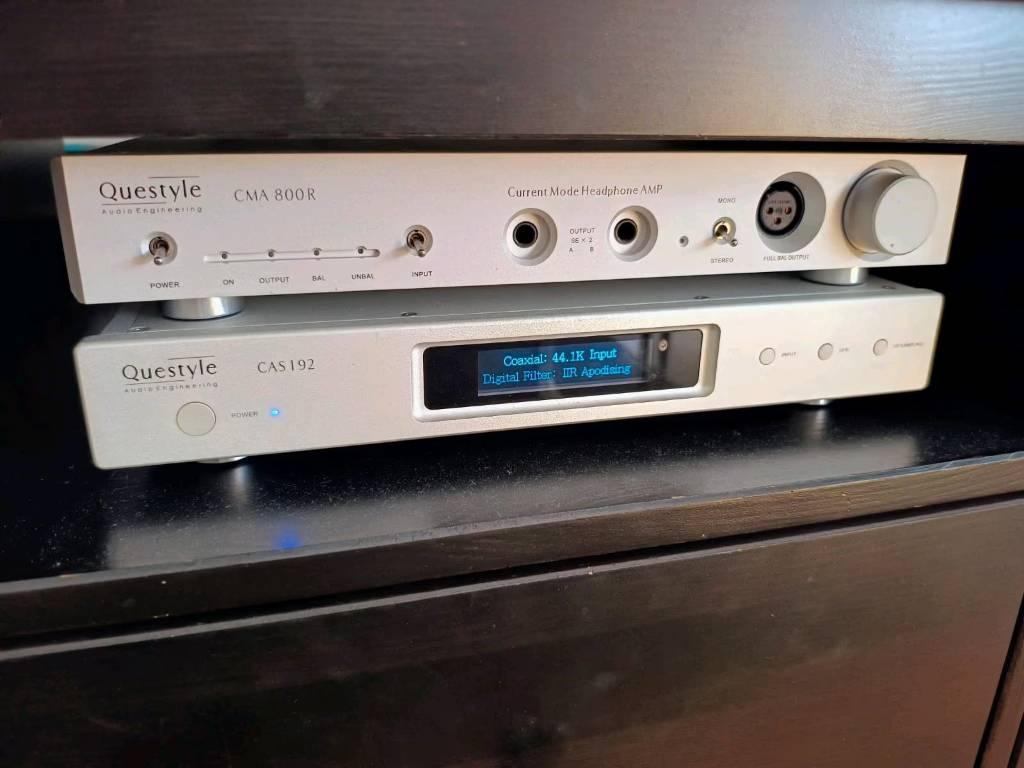 Questyle CAS192D dac & CMA 800R, Verzenden, Zo goed als nieuw
