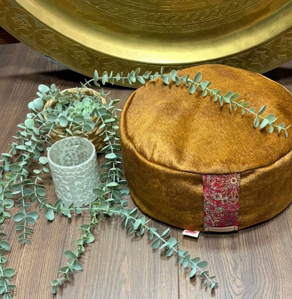 Meditatiekussen - yoga kussen – boekweit vulling, ., Nieuw, Ophalen of Verzenden, Made by myself