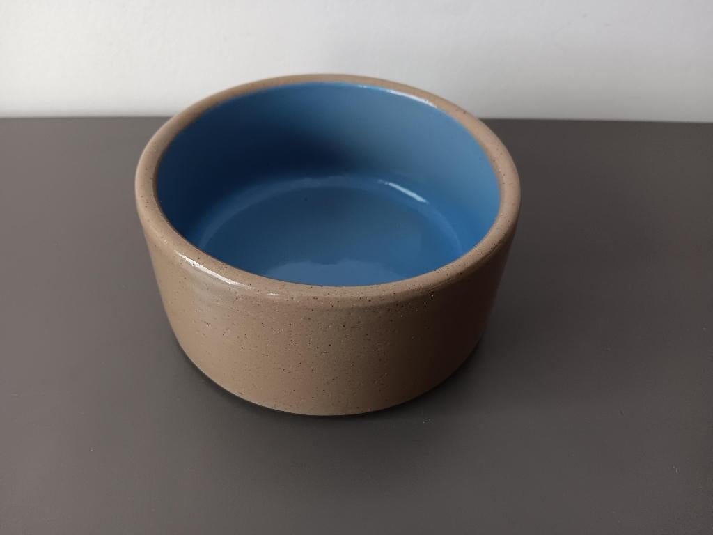 Keramisch schaaltje blauw beige, Huis en Inrichting, Keuken | Keukenbenodigdheden, Ophalen of Verzenden, Gebruikt