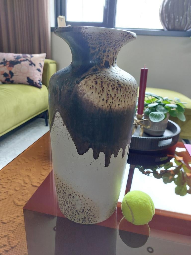 Vintage West Germany Vaas - Fat Lava Stijl, Ophalen