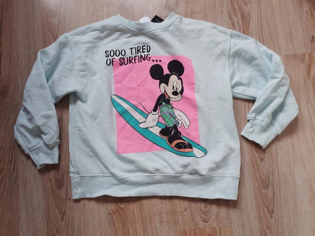 Leuke Mickey Mouse trui van Zara maat 152, Gebruikt, Meisje, Trui of Vest, Ophalen of Verzenden