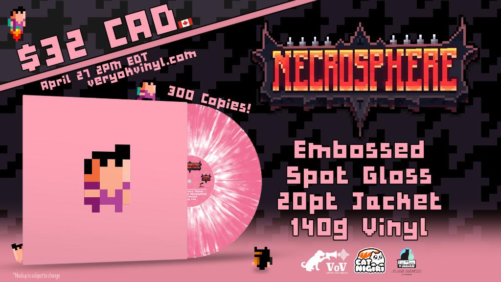 Vinyl LP Necrosphere PINK WHITE SPLATTER Vinyl NIEUW, Ophalen of Verzenden, Nieuw in verpakking, 12 inch