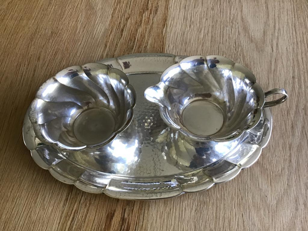 Roomstel - verzilverd, Ophalen of Verzenden, Zilver