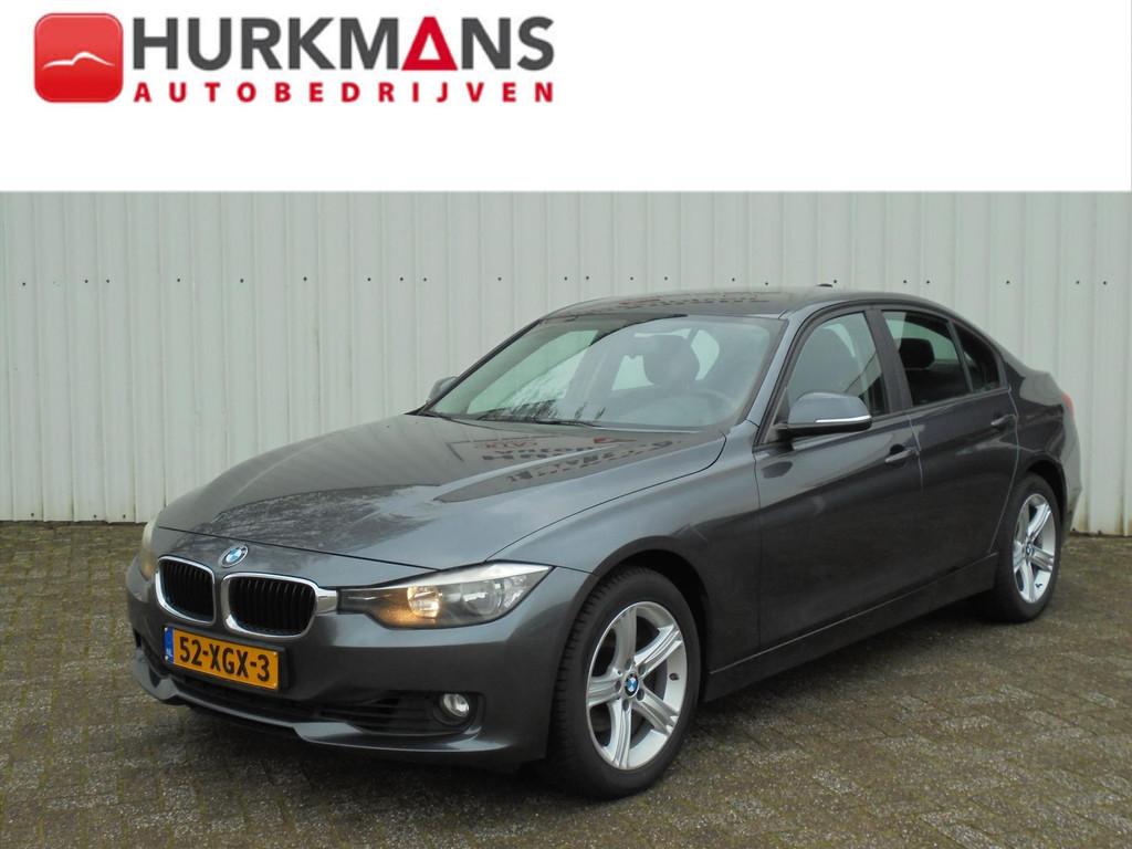 BMW 3-Serie (e90) 320i 184 PK NL-AUTO AUTOMAAT LEES TEKST !, Euro 5, Stof, Gebruikt, Zwart