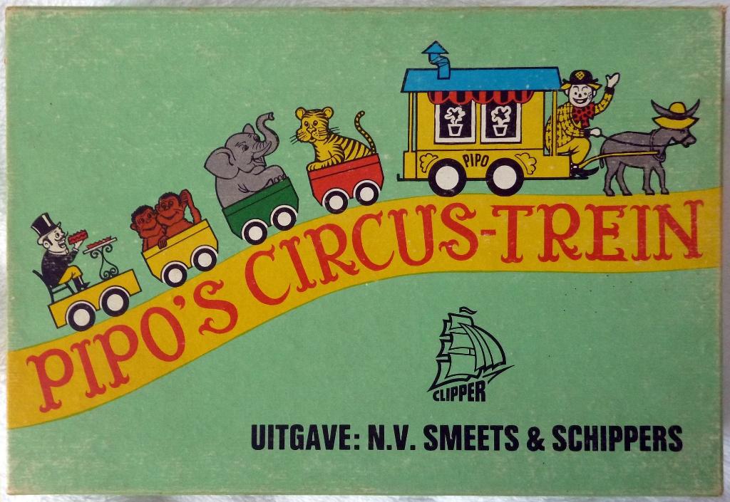 Pipo's circustrein, aanlegspel vanaf 3-4 jaar, Ophalen of Verzenden, Bouwen