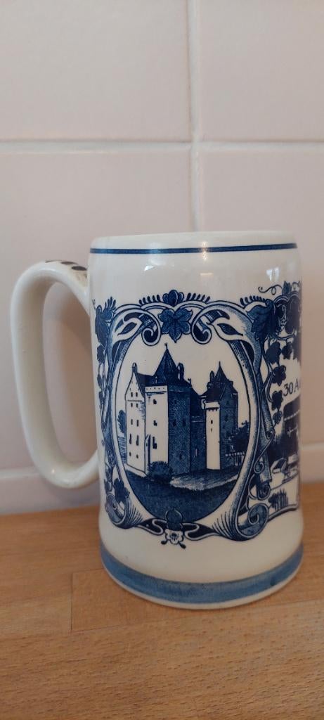 Tuppeware nederland 1969 delfs blauw goedewaagen delft, Ophalen of Verzenden, Blauw