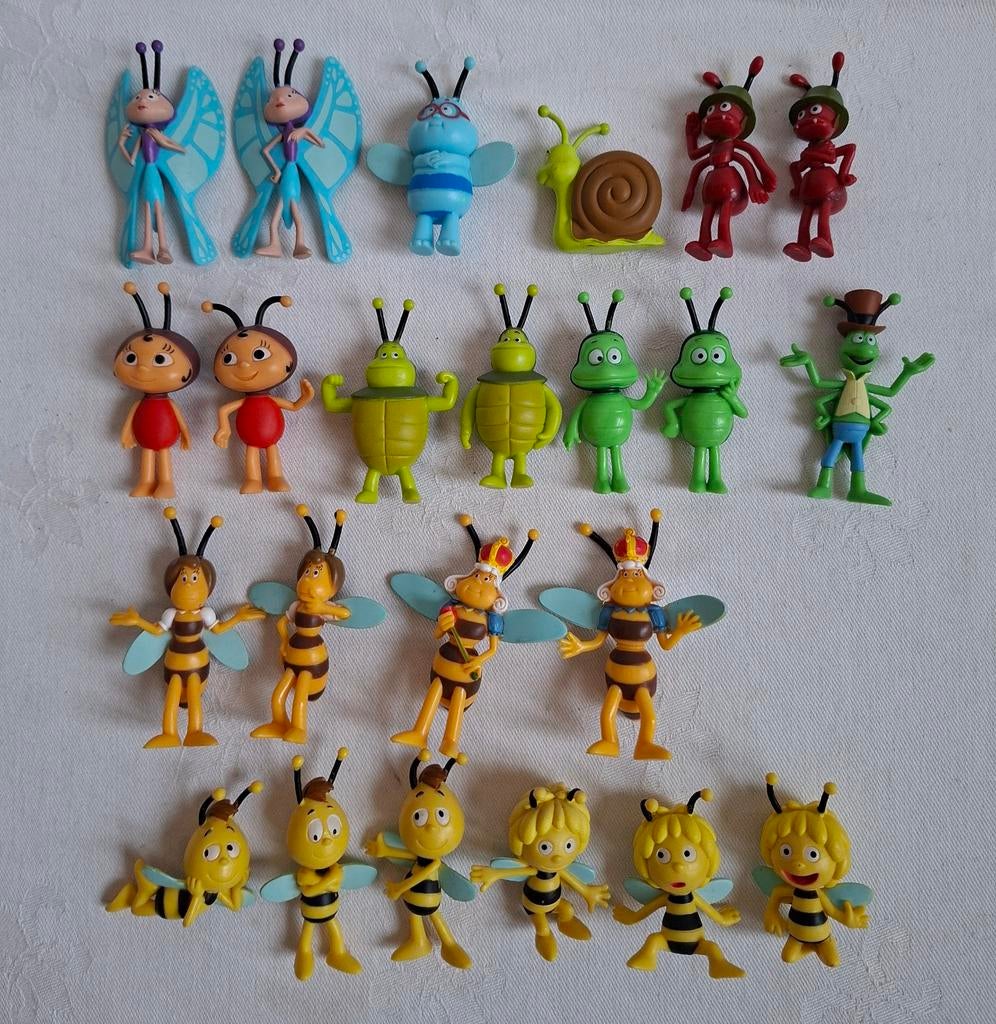 Maja Maya de Bij figuurtjes poppetjes Emte taartversiering, Verzamelen, Poppetjes en Figuurtjes, Ophalen of Verzenden, Zo goed als nieuw