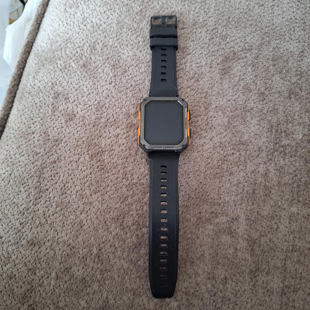 Sport horloge, Ophalen, Waterdicht, Zwart, Android