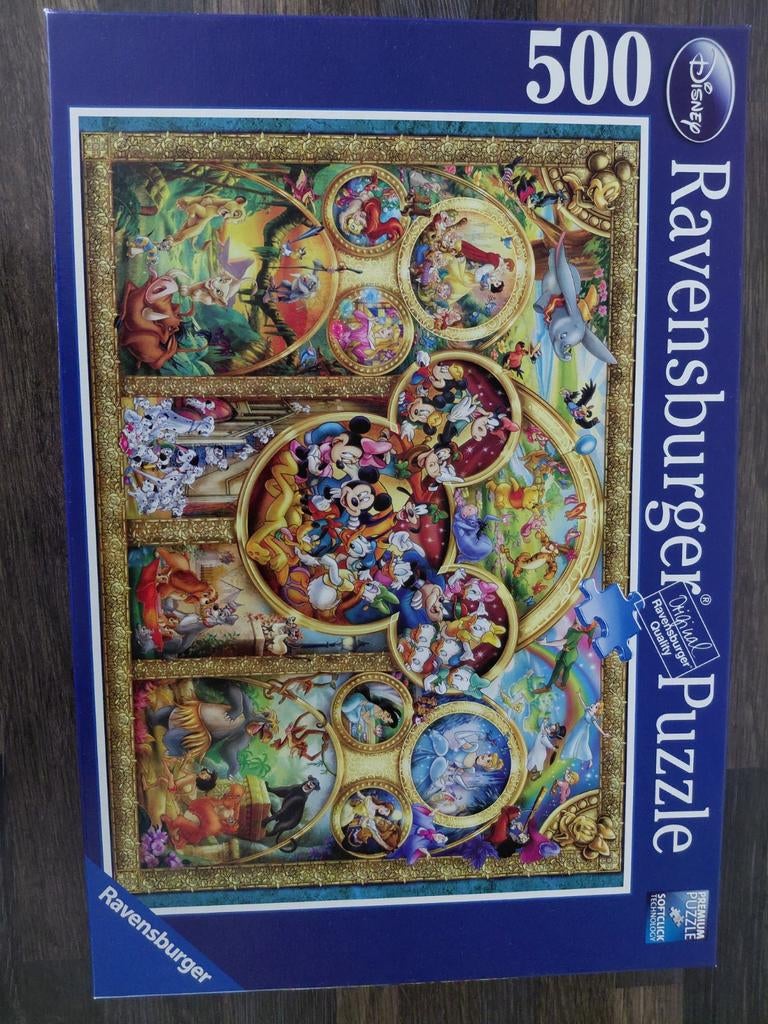 Ravensburger puzzel 500 stukjes Disney familie, Hobby en Vrije tijd, Denksport en Puzzels, Ophalen of Verzenden, 500 t/m 1500 stukjes