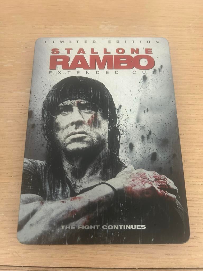 Dvd Rambo limited edition, Ophalen of Verzenden, Zo goed als nieuw