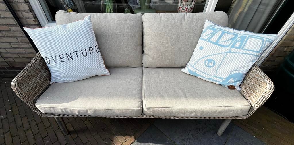 Intenso Furniture Tuinset met bank, stoelen, tafeltje, Tuin en Terras, Ophalen, 4 zitplaatsen, Gebruikt, Wicker