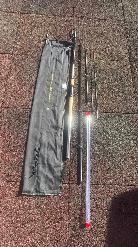 shimano alivio feeder light alcxlfdr   nieuw!!!, Ophalen, Zo goed als nieuw, Werphengel