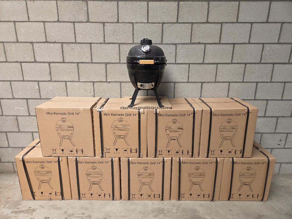 Nieuwe BBQ's 14 inch Grillcare, Tuin en Terras, Houtskoolbarbecues, Ophalen, Nieuw