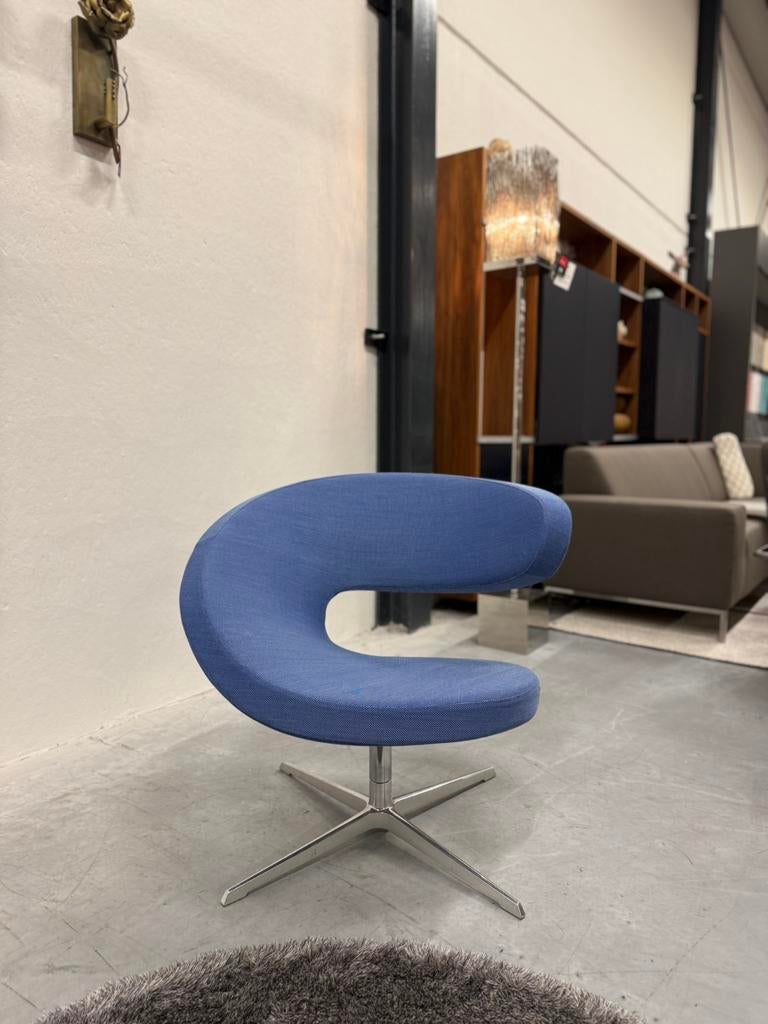 Als nieuw Varier Stokke Peel Club draaifauteuil Design stoel, 75 tot 100 cm, Zo goed als nieuw, Varier, Leolux Harvink Jori Rolf Benz Design on Stock Eyye Montis