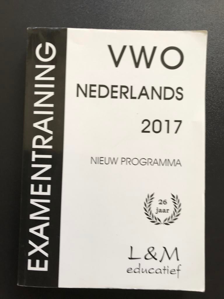 L&M Edukatief Examentraining VWO Nederlands 9789054893943, Ophalen, Zo goed als nieuw, VWO, Nederlands