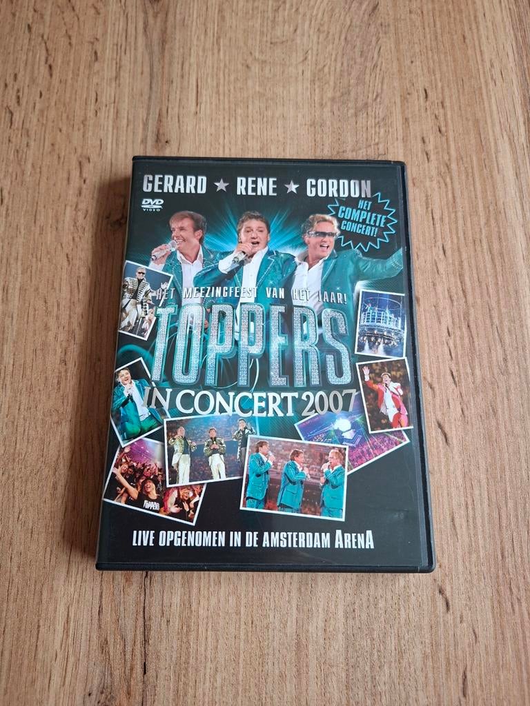 De Toppers In Concert 2007. Dubbele DVD. Met Gordon., Alle leeftijden, Ophalen of Verzenden, Zo goed als nieuw