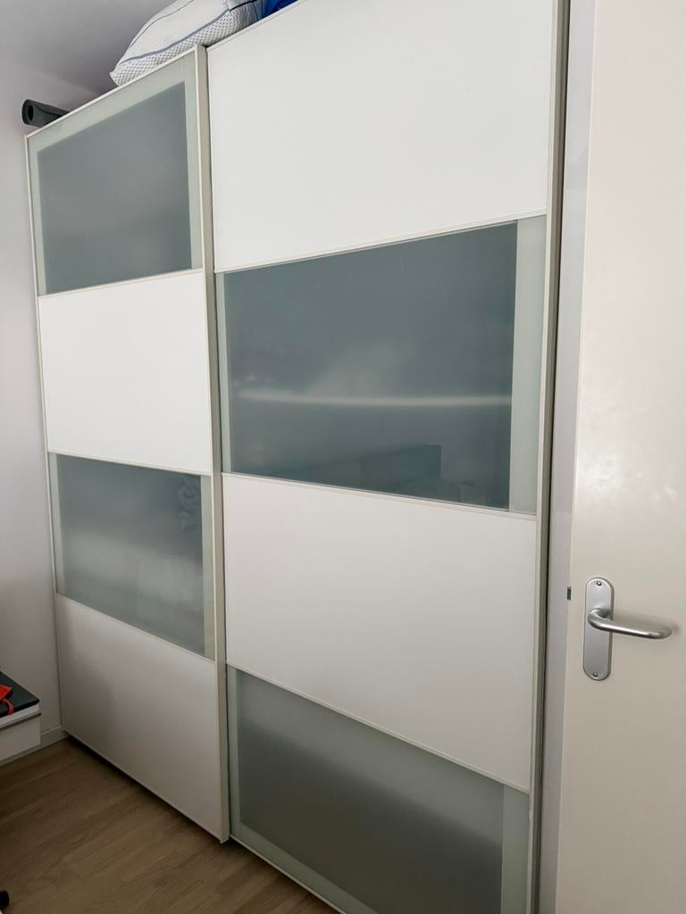 PAX schuifdeuren 236x200 cm, Ophalen, Gebruikt, 200 cm of meer, 200 cm of meer
