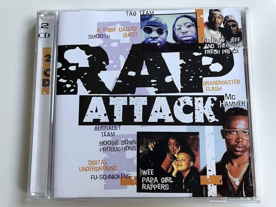 Ruil of koop Dubbel CD Rap Attack (Disky 1997), Cd's en Dvd's, Cd's | Verzamelalbums, Ophalen of Verzenden, Gebruikt, Hiphop en Rap