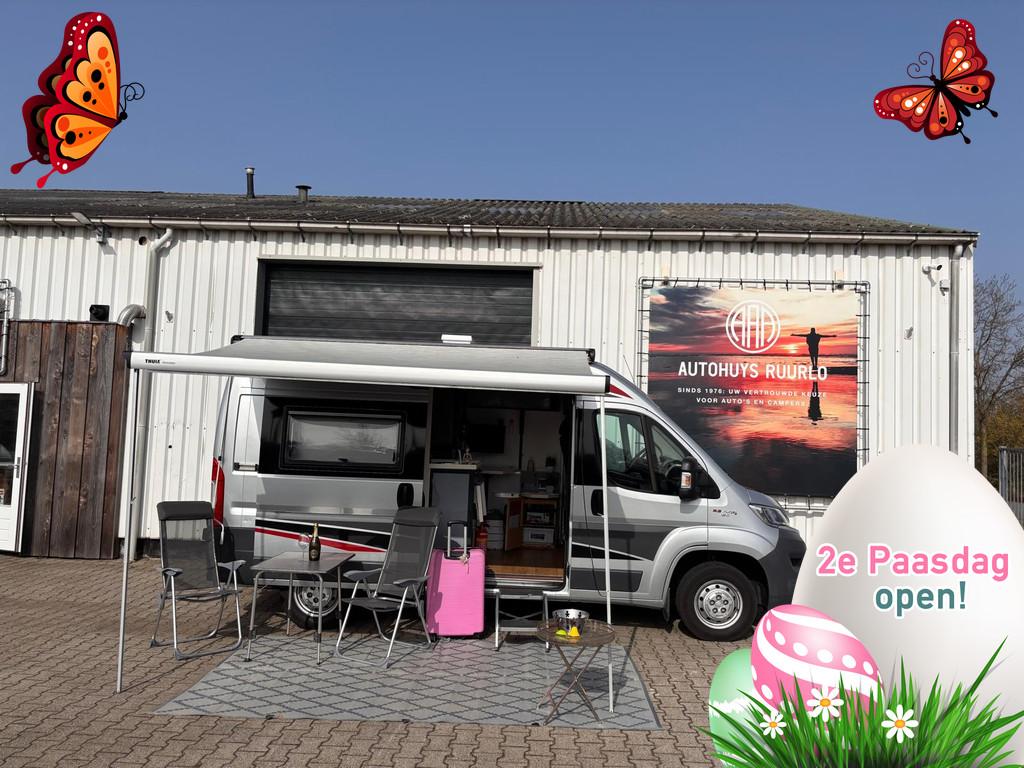 Pössl FIAT 2017 40.000 KM NAP EURO6 150PK2500KG enkele bedd, Caravans en Kamperen, Campers, Buscamper of Camperbus, Info@autohuysruurlo.nl