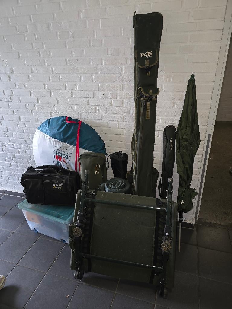 Vis spullen karper, Ophalen, Gebruikt