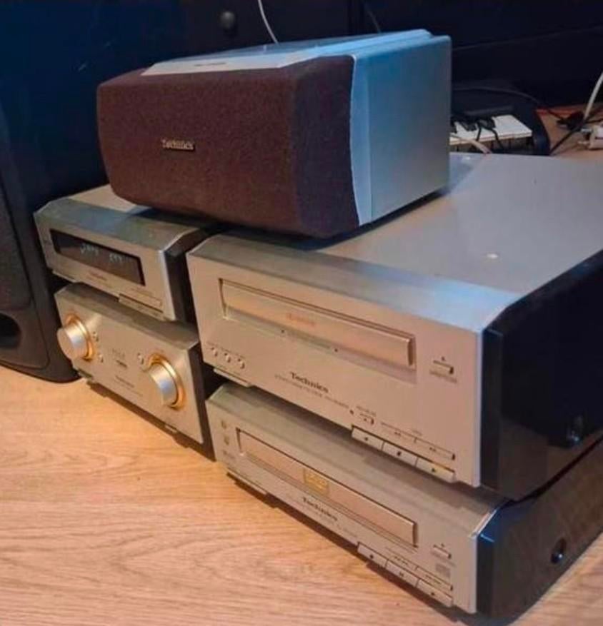 Technics Set HDV600 serie!(cd/dvd/cassette/versterker/radio!, Audio, Tv en Foto, Stereo-sets, Overige merken, Gebruikt, Tuner of Radio