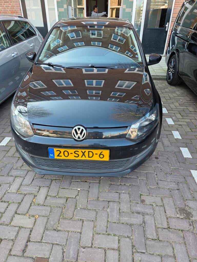 VW Polo 1.2 TDI Bluemotion 2012 – Rijdt goed – APK 07-2026 –, Auto's, Volkswagen, Voorwielaandrijving, Euro 5, Stof, Zwart