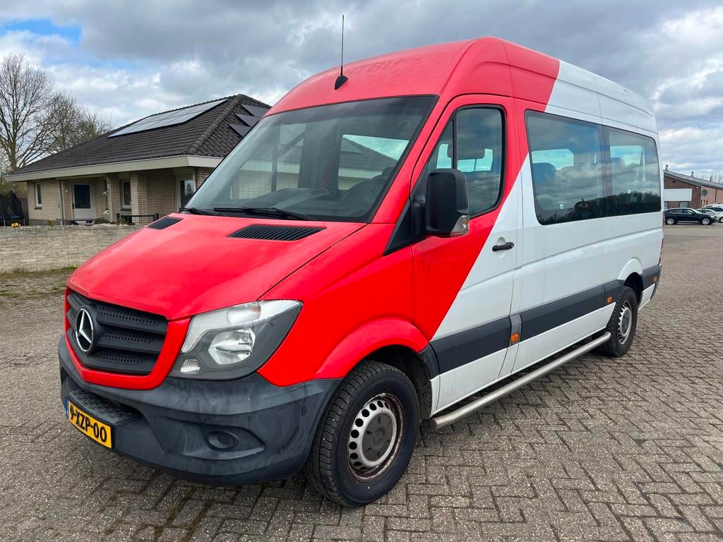 Mercedes-Benz Sprinter 313 2.2 CDI 366 9-personenbus 2 STUKS, Auto's, Automaat, Achterwielaandrijving, Gebruikt, 7 stoelen