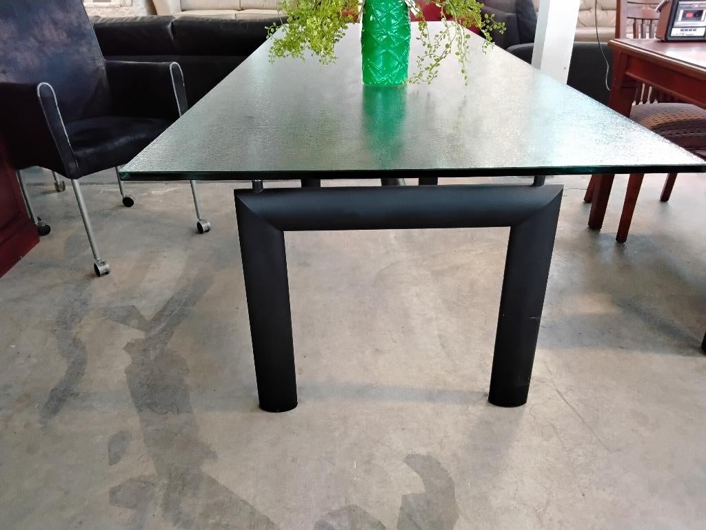 Tafel, glas 225 x 85cm. 2e paasdag geopend. Second Life W'ga, Ophalen, 200 cm of meer, 50 tot 100 cm, Vier personen