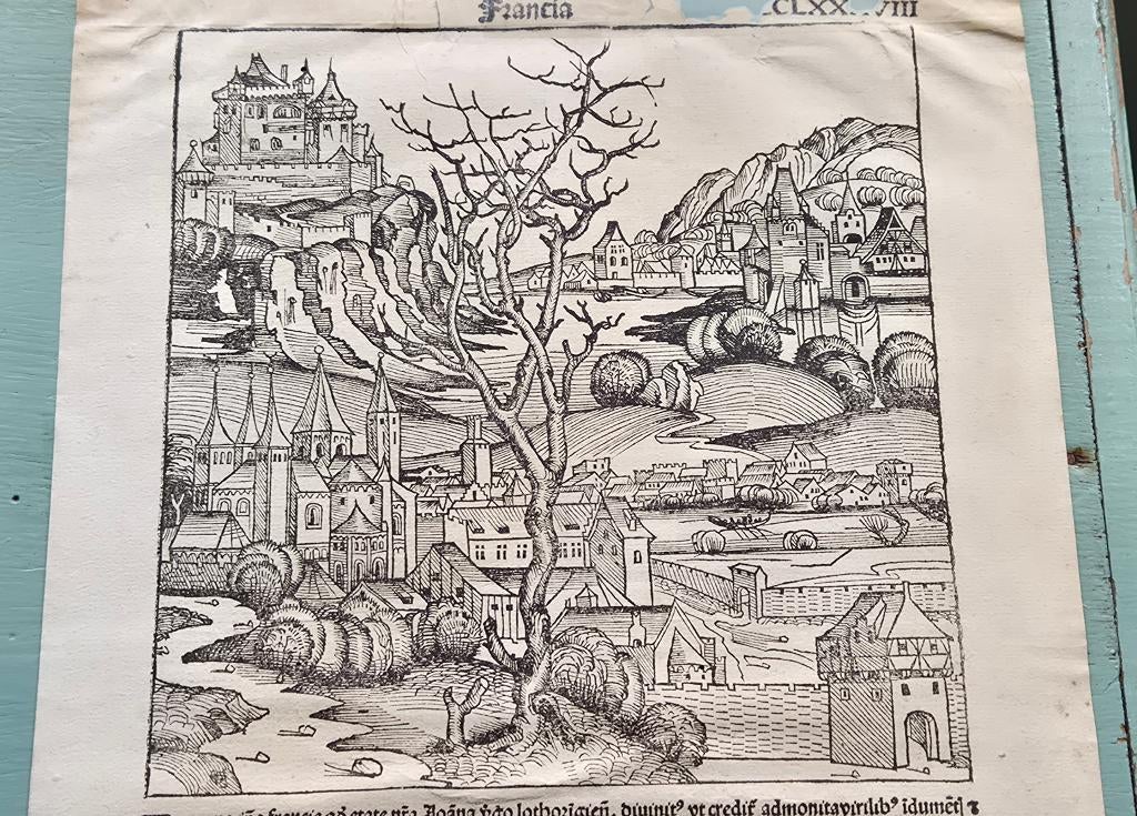 Hartmann Schedel 'Liber chronicarum' 1493, Verzenden