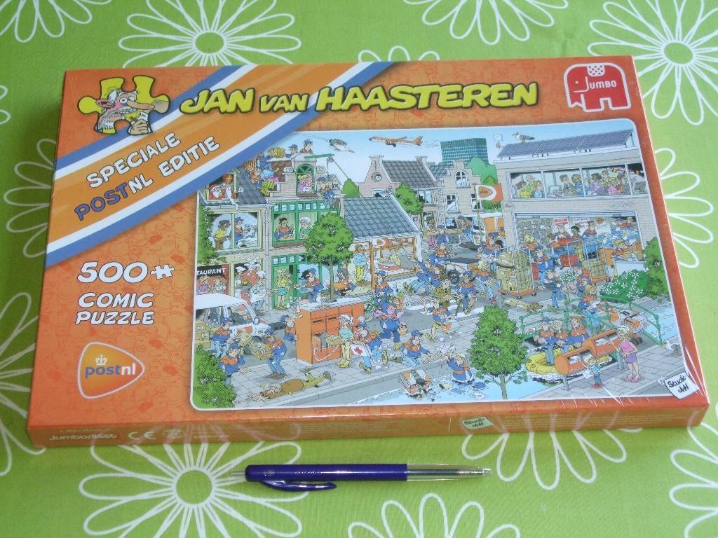 Nieuw in seal: Jan van Haasteren - PostNL editie van 500st, Ophalen of Verzenden, 500 t/m 1500 stukjes, Nieuw, Legpuzzel