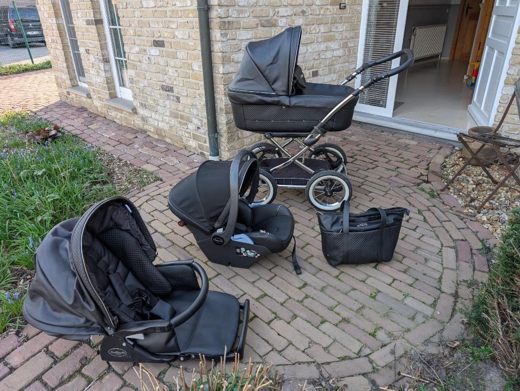 Matinelli Milano kinderwagen - volledige set - bijna nieuw, Zo goed als nieuw, Met autostoeltje, Ophalen, Kinderwagen