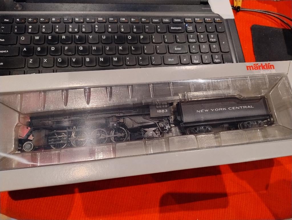 Märklin 37978 New York Central Light Mikado mfx, Hobby en Vrije tijd, Modeltreinen | H0, Ophalen, Wisselstroom, Locomotief, Zo goed als nieuw