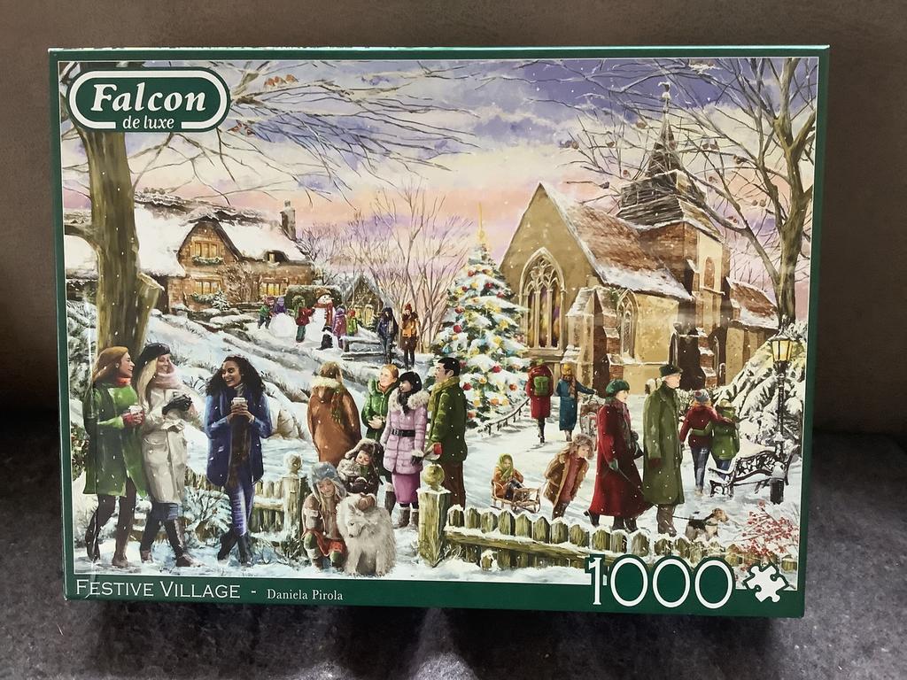 Falcon puzzel, 1000 stukjes, Ophalen