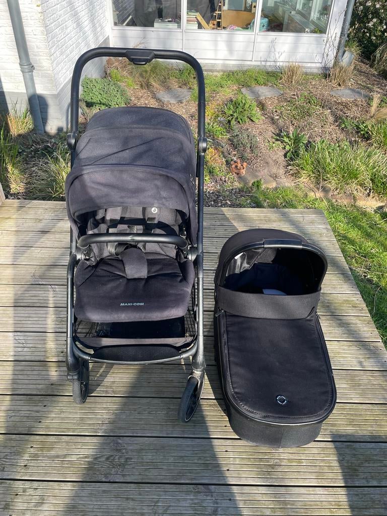 Maxi Cosi Leona wandelwagen met reiswieg, Ophalen, Gebruikt, Combiwagen, Met reiswieg