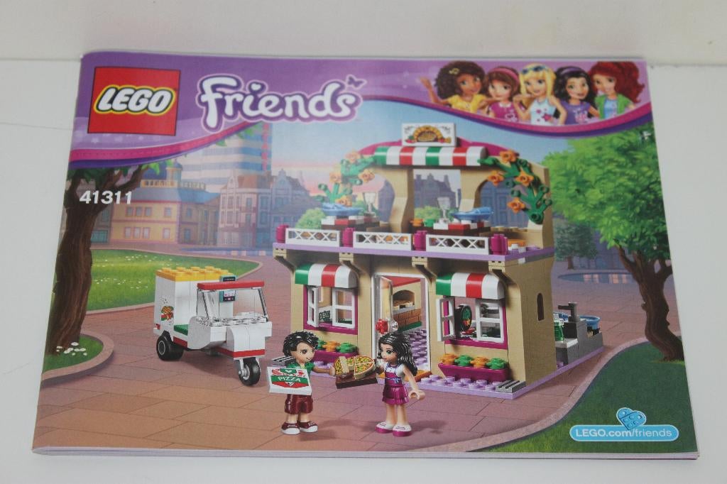 Lego Friends 41311 Pizzeria, Ophalen of Verzenden, Zo goed als nieuw, Complete set, Lego