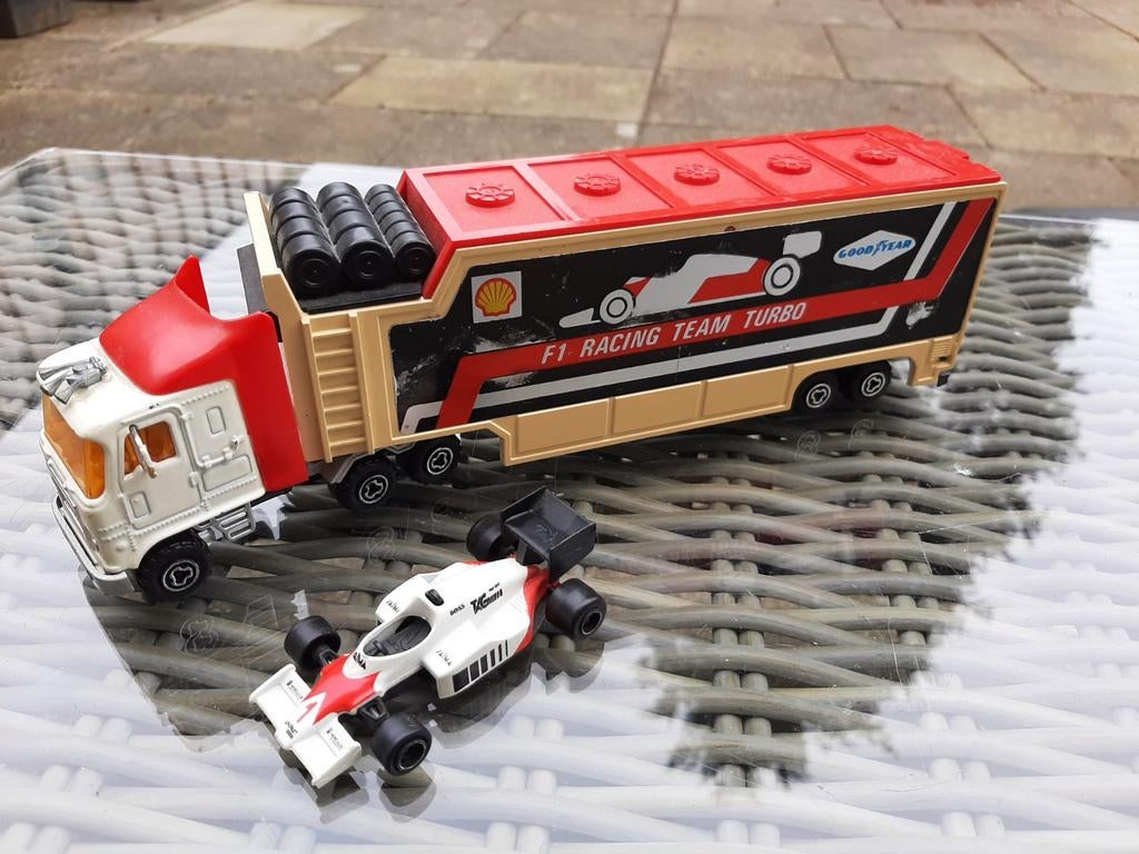 Majorette F1 Racing Team Super Movers Truck VINTAGE, Ophalen of Verzenden