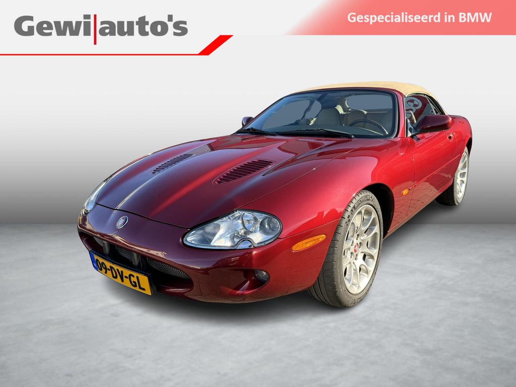 Jaguar XKR 4.0 V8 Convertible Supercharged Org. Nederlands, Auto's, Jaguar, Achterwielaandrijving, Gebruikt, 8 cilinders, Cabriolet