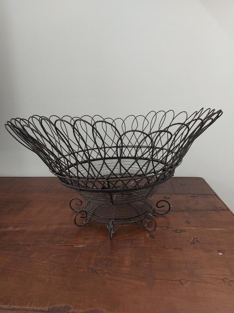 Franse draadmand  groot model, Ophalen of Verzenden